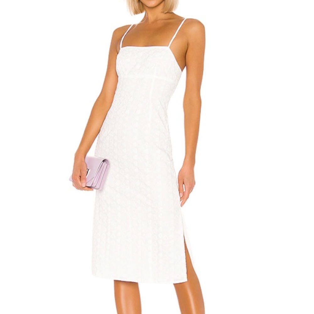 NEVER WORN - LPA Janina Dress in White